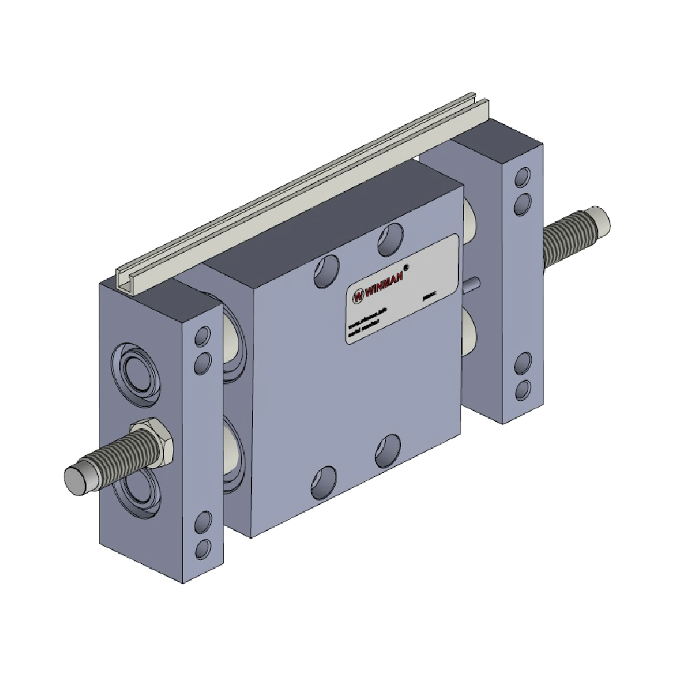 WINMAN WSTWB SLIDE TABLE PNEUMATIC CYLINDERS (BODY MOUNTED TYPE)