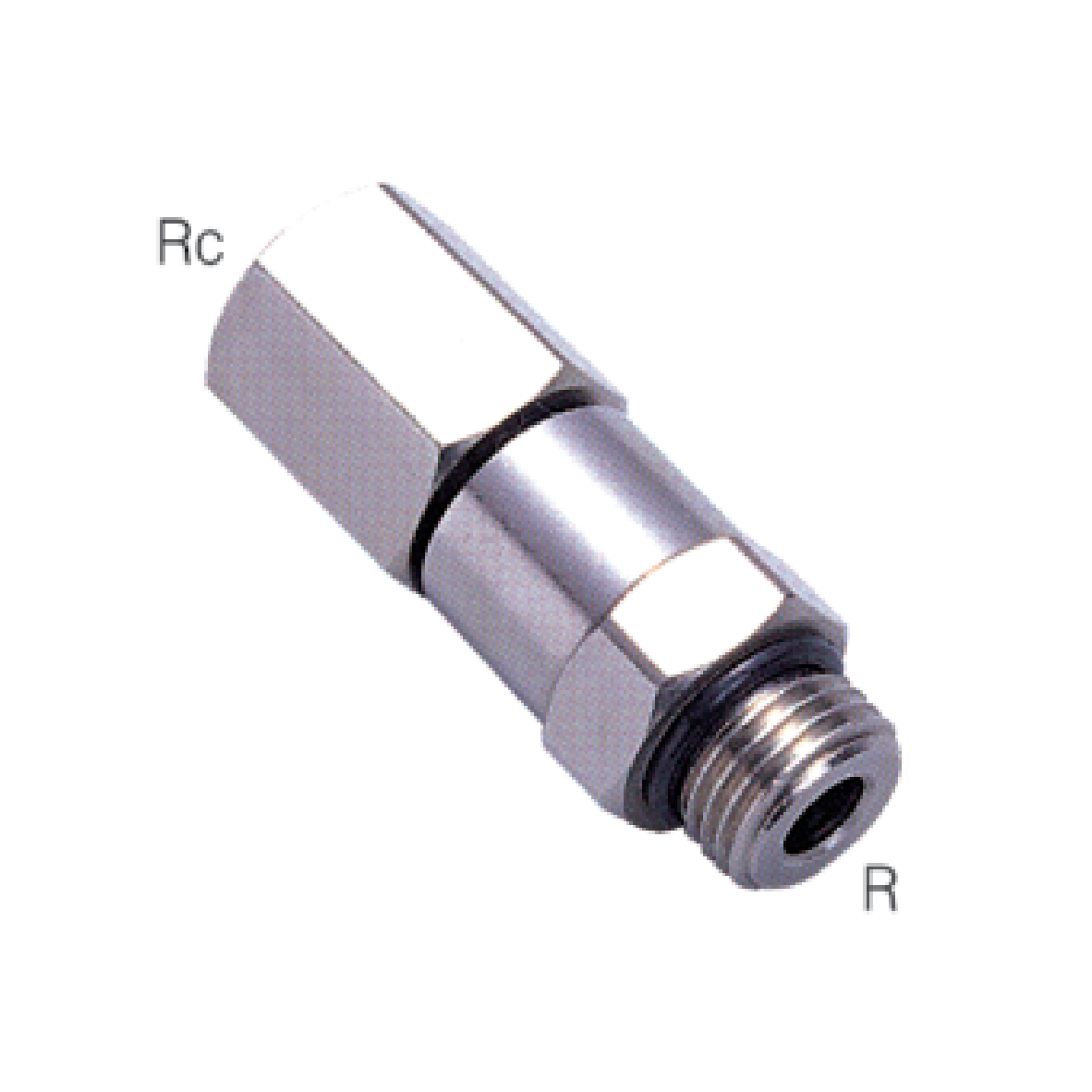 SANG-A HIGH SPEED ROTATING THREADED STRAIGHT CONNECTOR FITTINGS- NHRF