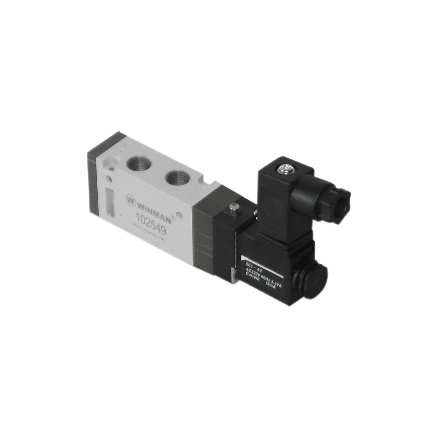 WINMAN SOLENOID OPERATED PNEUMATIC VALVES  -SF 1000 SERIES