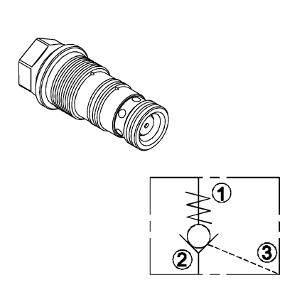 CARTRIDGE PILOT OPERATED CHECK VALVES-WPK SERIES 