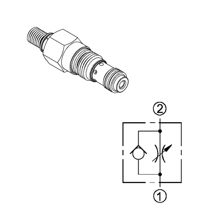 WINMAN  KARTUSCHE RÜCKSCHLAG-DROSSELVENTIL-WNC SERIES