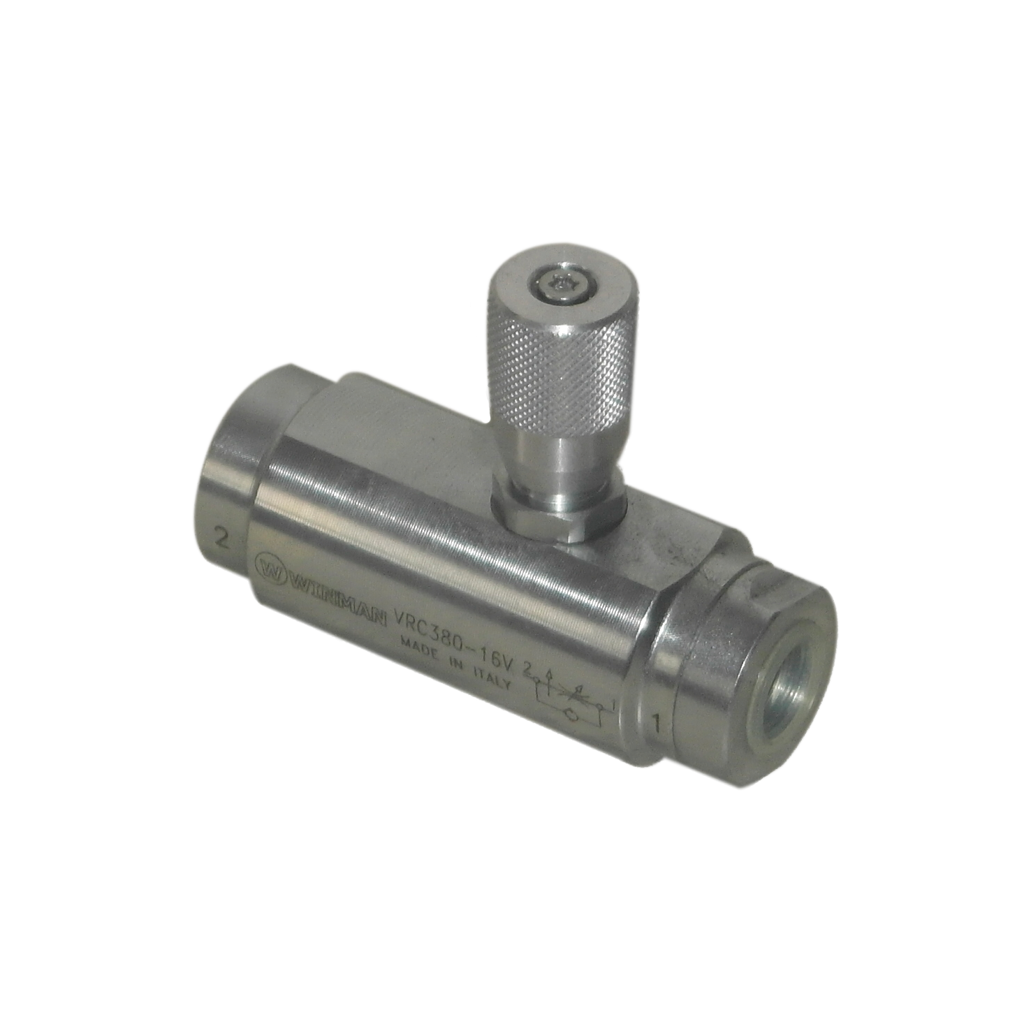 WINMAN IN LINE TYP PRESSURE SENSITIVE SPEED CONTROL VALVE - VRC SERIES