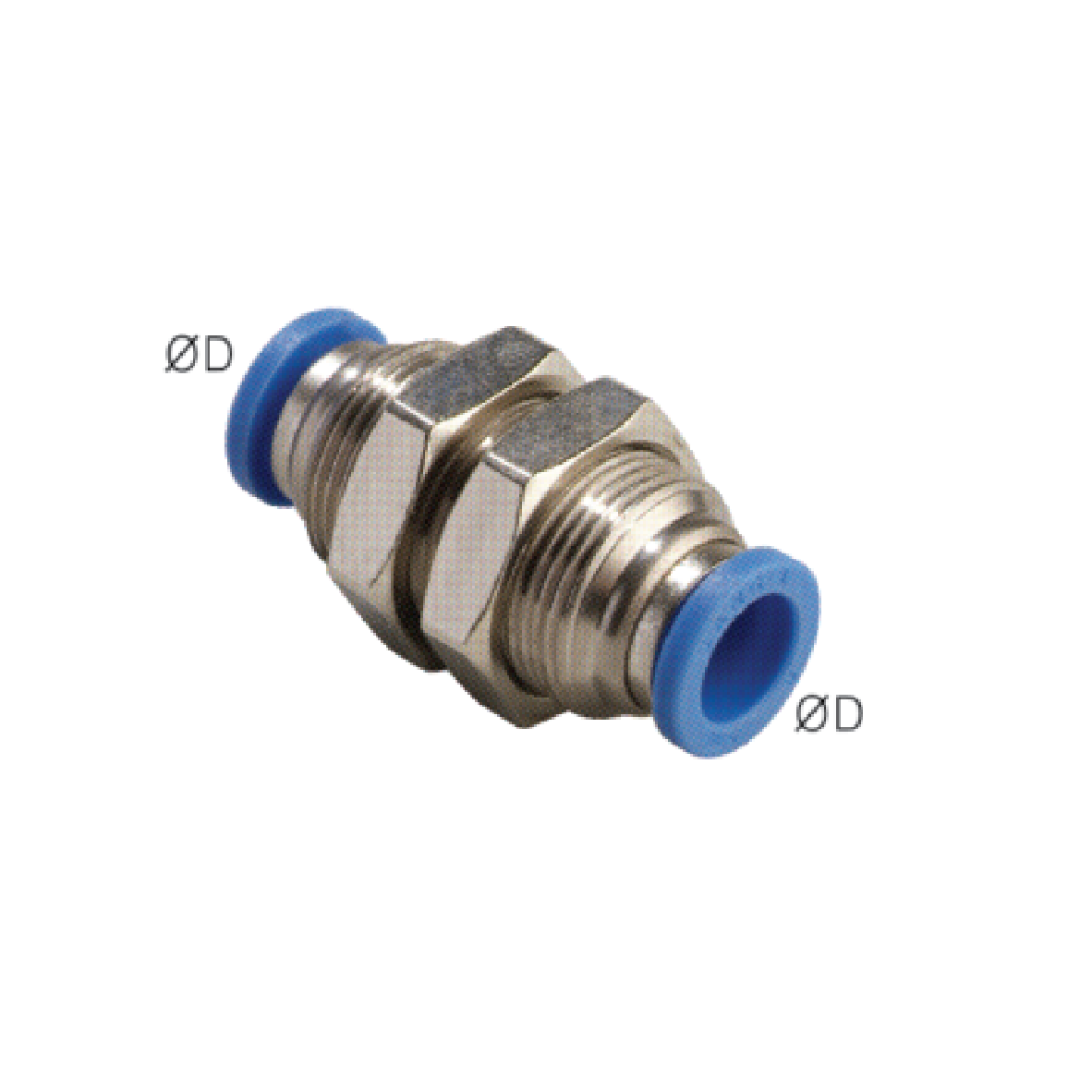 SANG-A STRAIGHT BULKHEAD FITTING - GPMM 