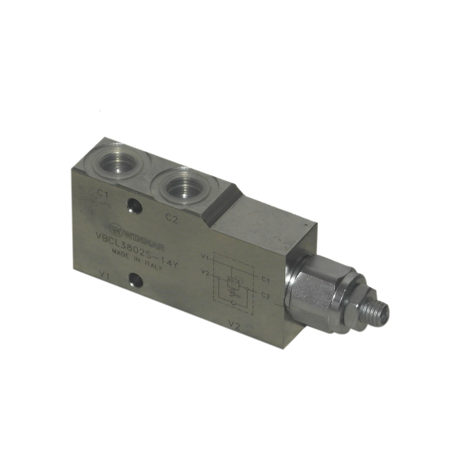 WINMAN SINGLE ACTING OVERCENTER VALVES —VBCL SERIES