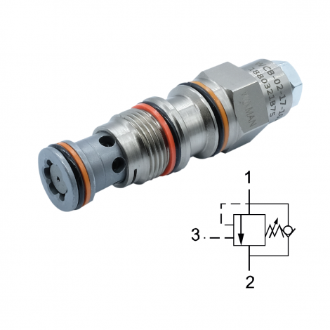 WINMAN WCB SERİSİ CARTRIDGE TYPE COUNTER BALANCE VALVES