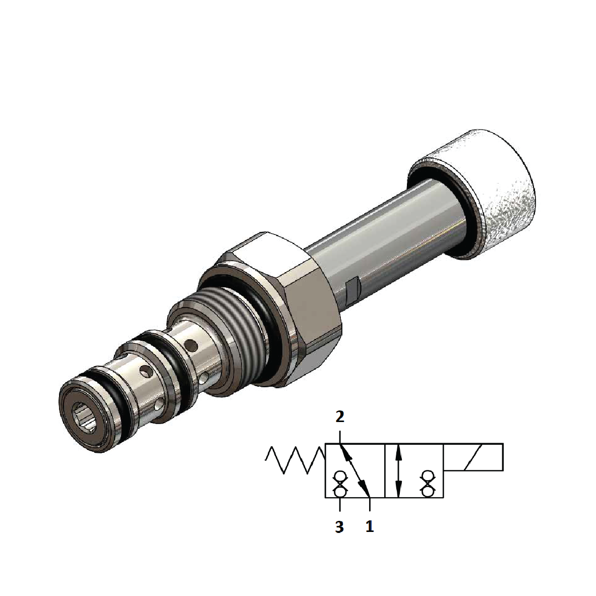 WINMAN WVI0.S08 SERİSİ 3/2 SOLENOID VALFLER