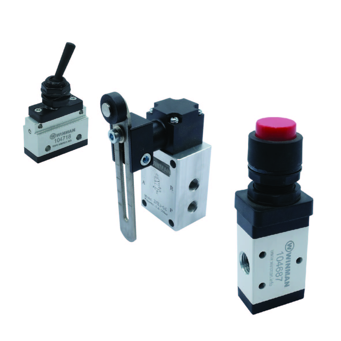  WINMAN MECHANICALLY CONTROLLED PNEUMATIC VALVES