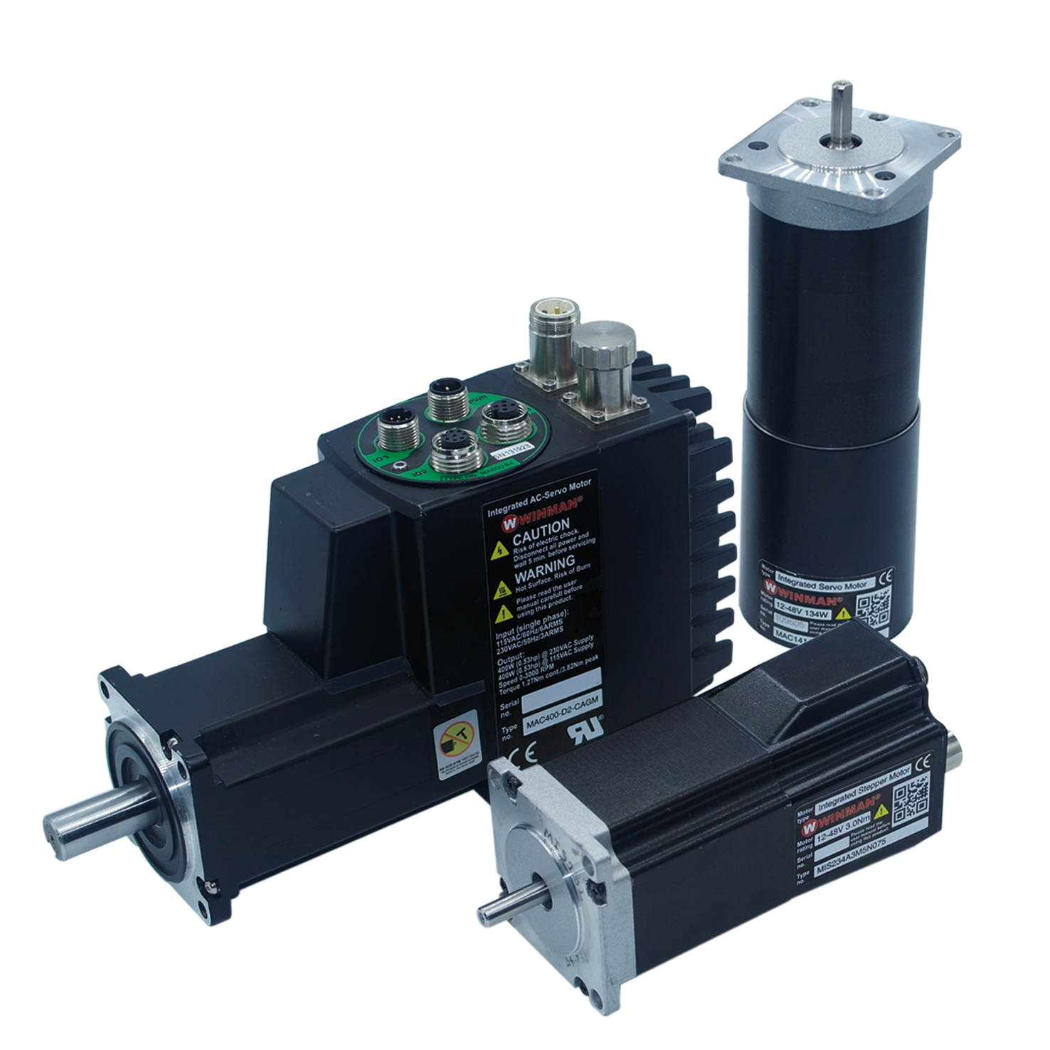 WINMAN INTEGRATED SERVO / STEP MOTORS