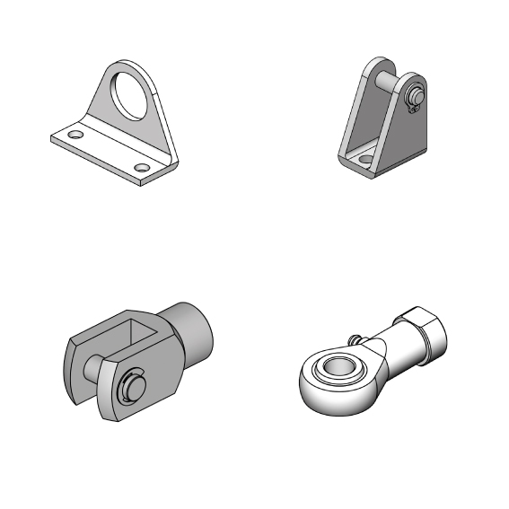 WINMAN ISO 6432 PNEUMATIC CYLINDER ACCESSORIES