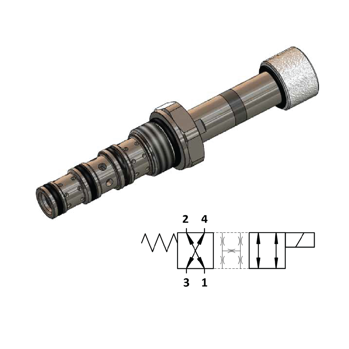 WINMAN WVA0.S08.H SERİSİ 4/2 SOLENOID VALFLER